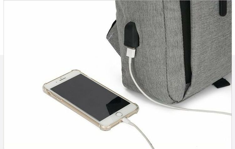 Мужской рюкзак для ноутбука комплект 4 в 1 сумка usb провод