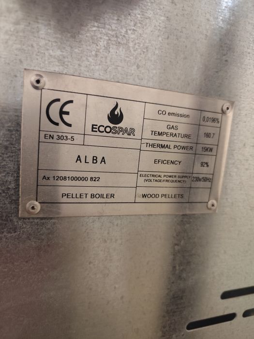 Пелетна камина( печка на пелети) Ecospar