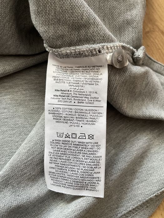 Nike Grey Polo Tshirt XL