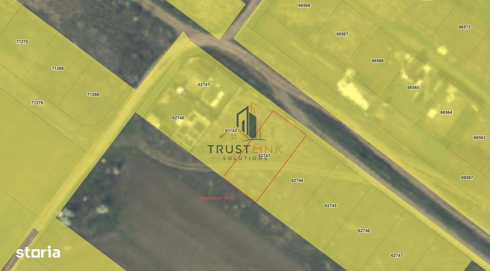 Teren intravilan de vânzare Berceni zona Primaverii
