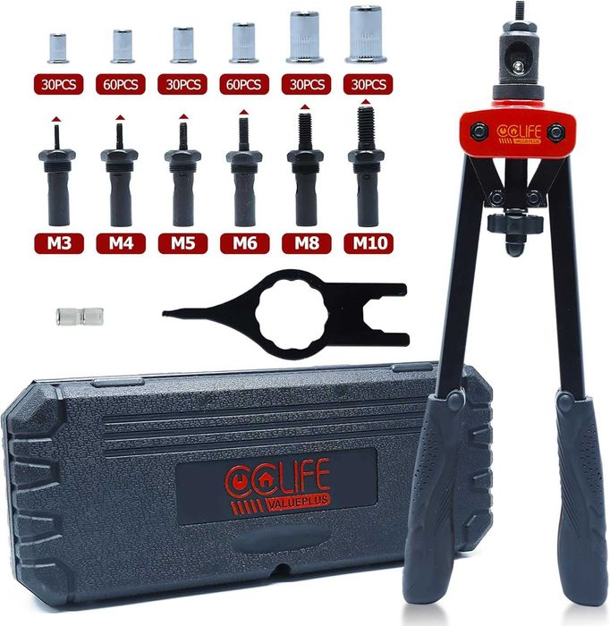 Set de clești pentru piulițe pentru nituri CCLIFE