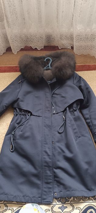 Парка воротник соболь