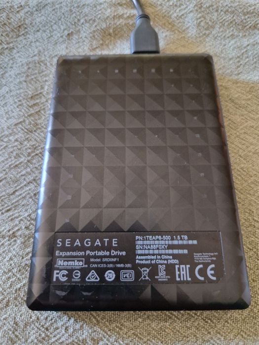 Външен хард диск WD 1.5TB (1500GB) нов.