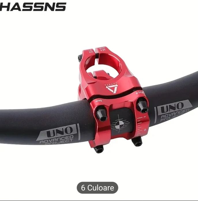 Pipa scurta ghidon bicicleta noua