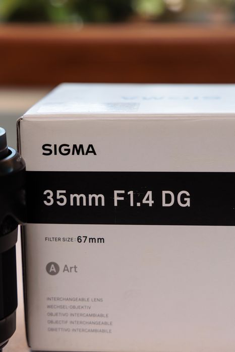 Sigma 35mm f/1.4 DG HSM Art за Canon EF