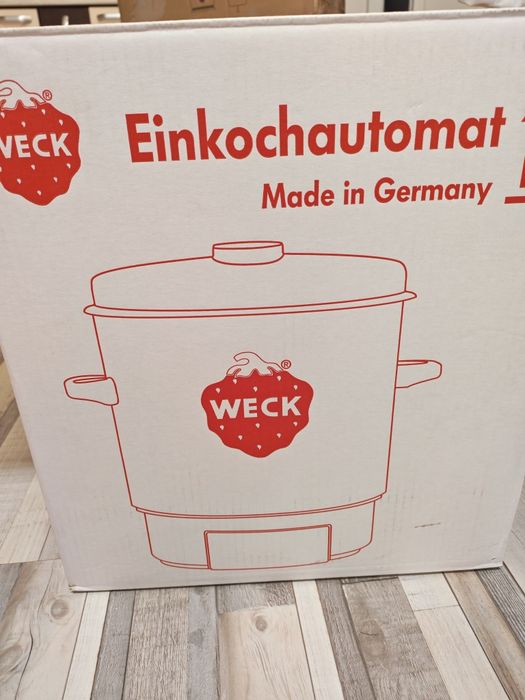 НОВ Немски уред за стерилизиране и консервиране WECK (Einkochautomat)