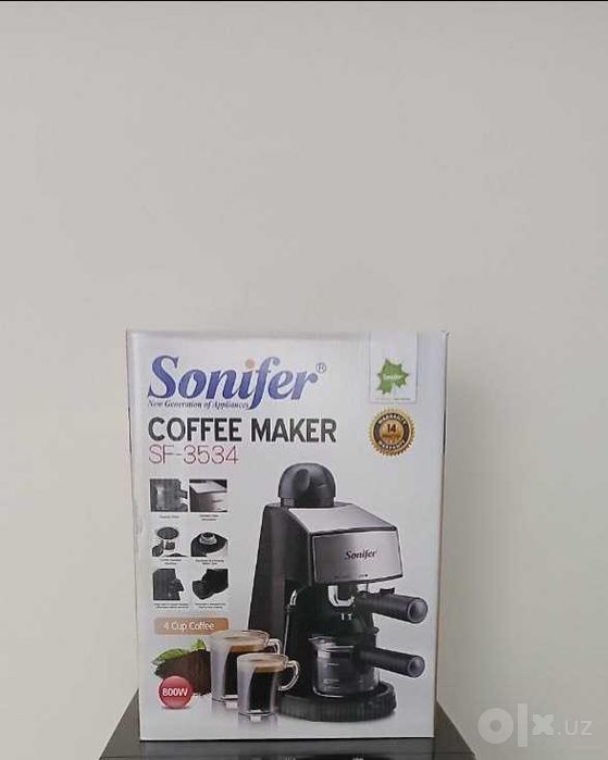 Кофеварка Sonifer SF-3534 — НОВАЯ, в упаковке