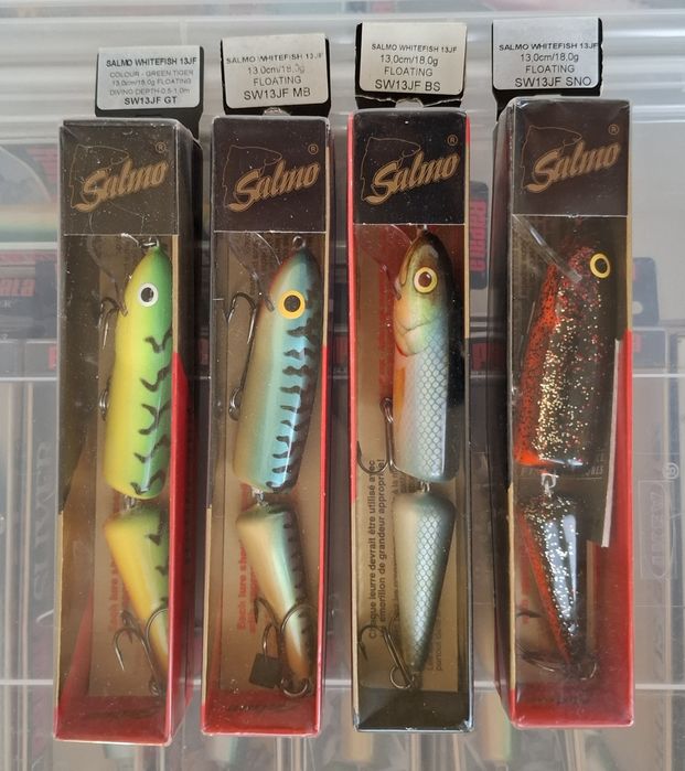 Воблери Salmo Whitefish 13 и 18см.