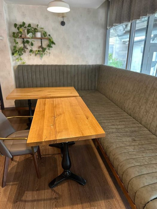 Трапезна маса масив- двойна