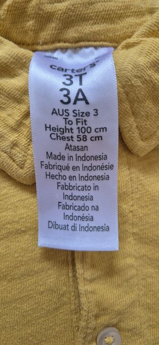 Lot tricouri Carter's 100cm