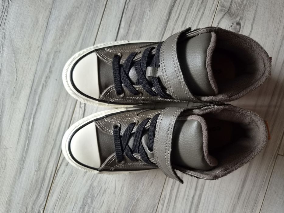 Ghetuta Converse  piele copii, noi, captusiti