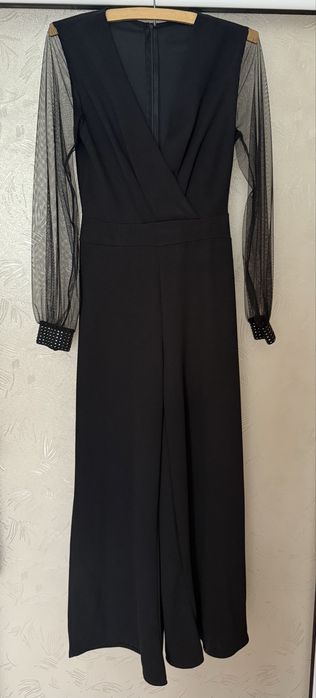 Salopetă elegantă neagră