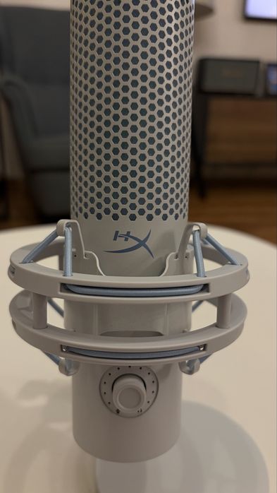 Микрофон HyperX - QuadCast 2, бял