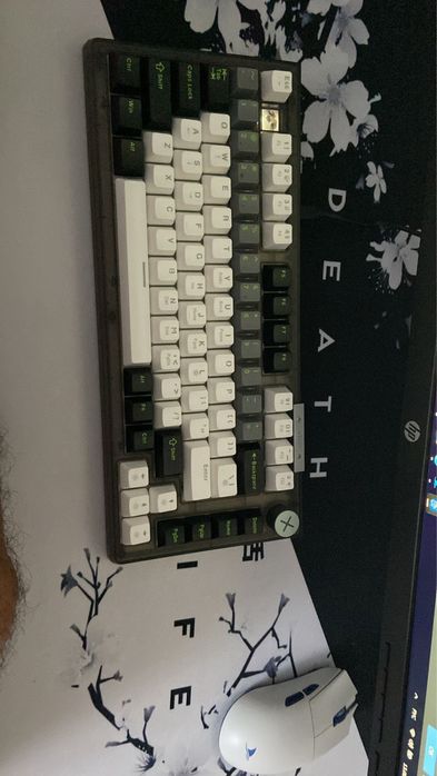 Клавиатура Darmoshark TOP75 белый