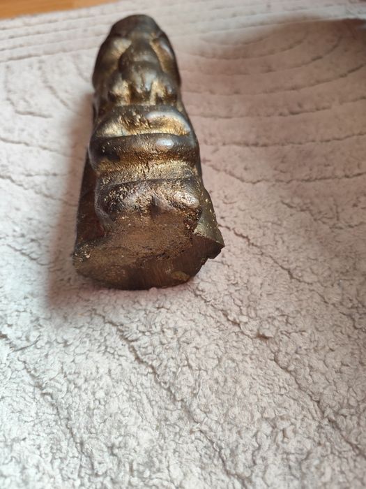 Уникална етно скулптура от масивен бронз