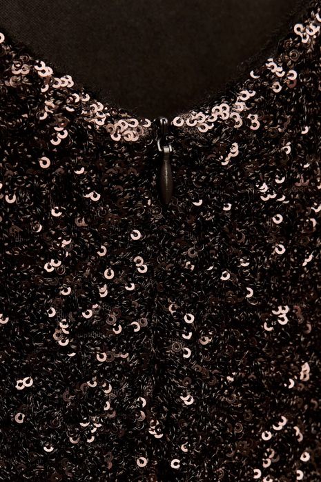 Длинное платье с пайетками — ZW COLLECTION