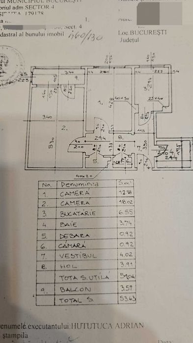 De vânzare apartament 2 camere – Tineretului, Sector 4 – Strada Tohani