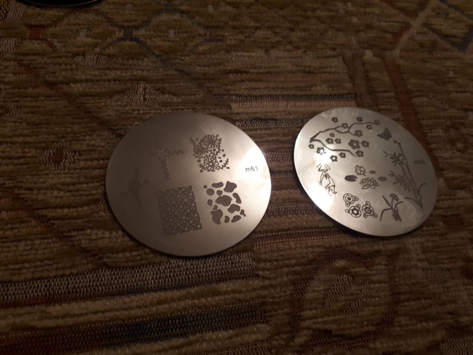 Пластини/ шаблон за печат на нокти stamping