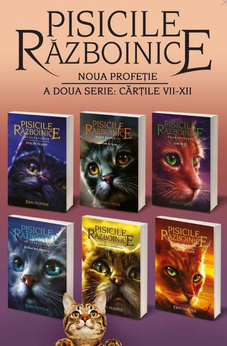 Pachet cărțile 7-12. Pisicile Războinice - Seria II