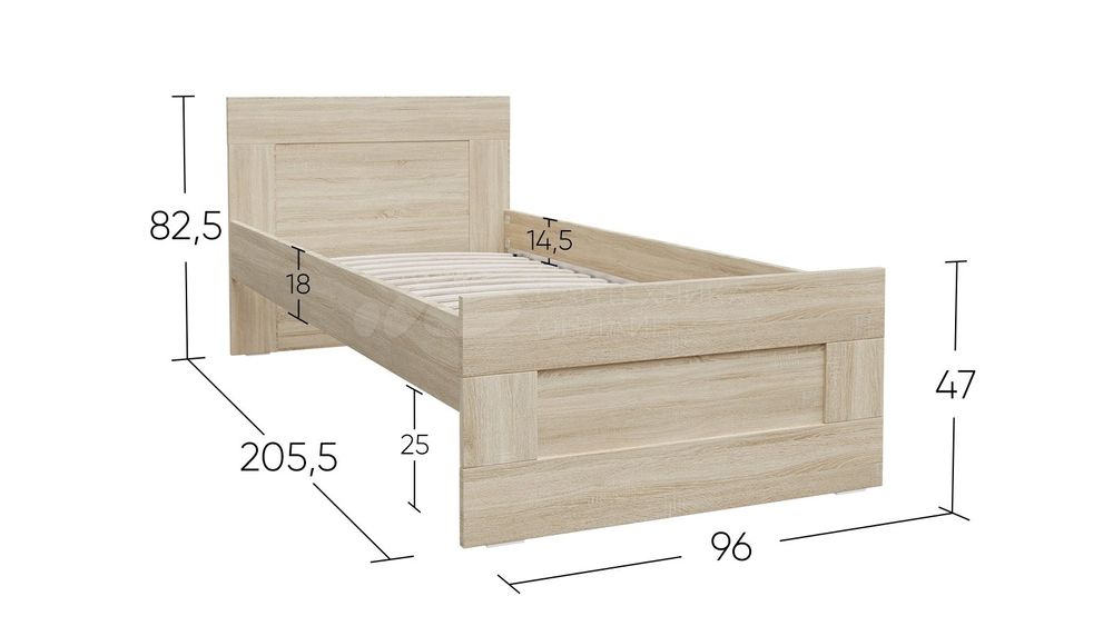 Андижонда 1 кишилик кровать Белорусия махсулоти