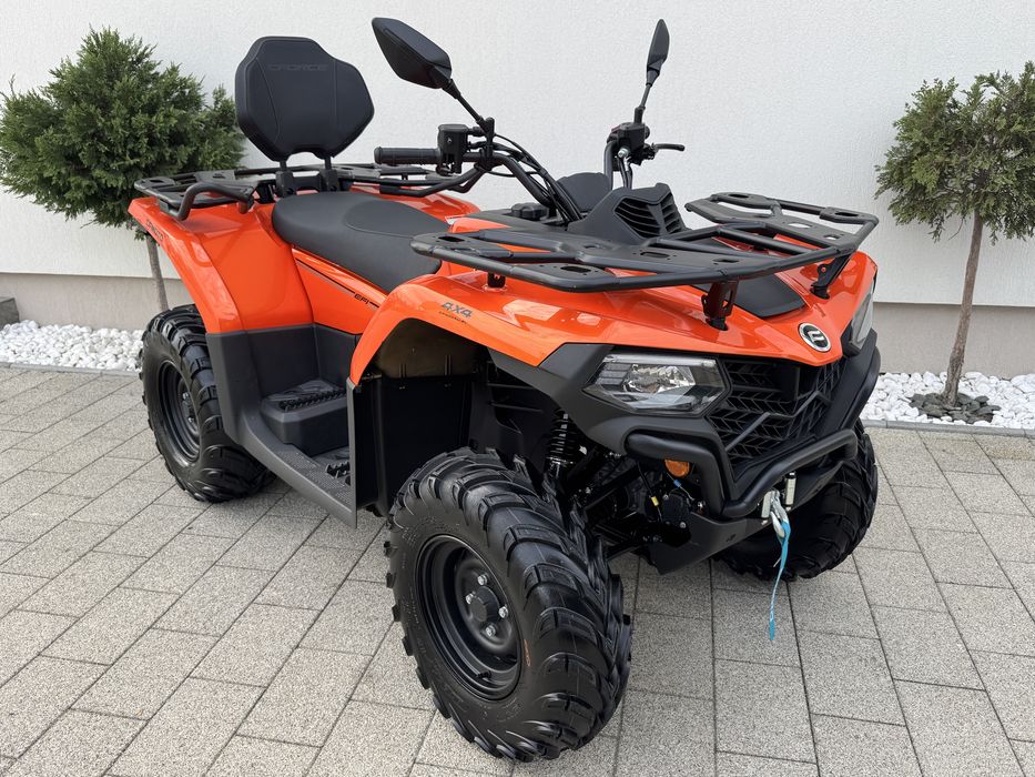 Atv ca NOU 397km Cf moto x4 450 L  Euro5 L7e ( cforce  tgb Linhai 520