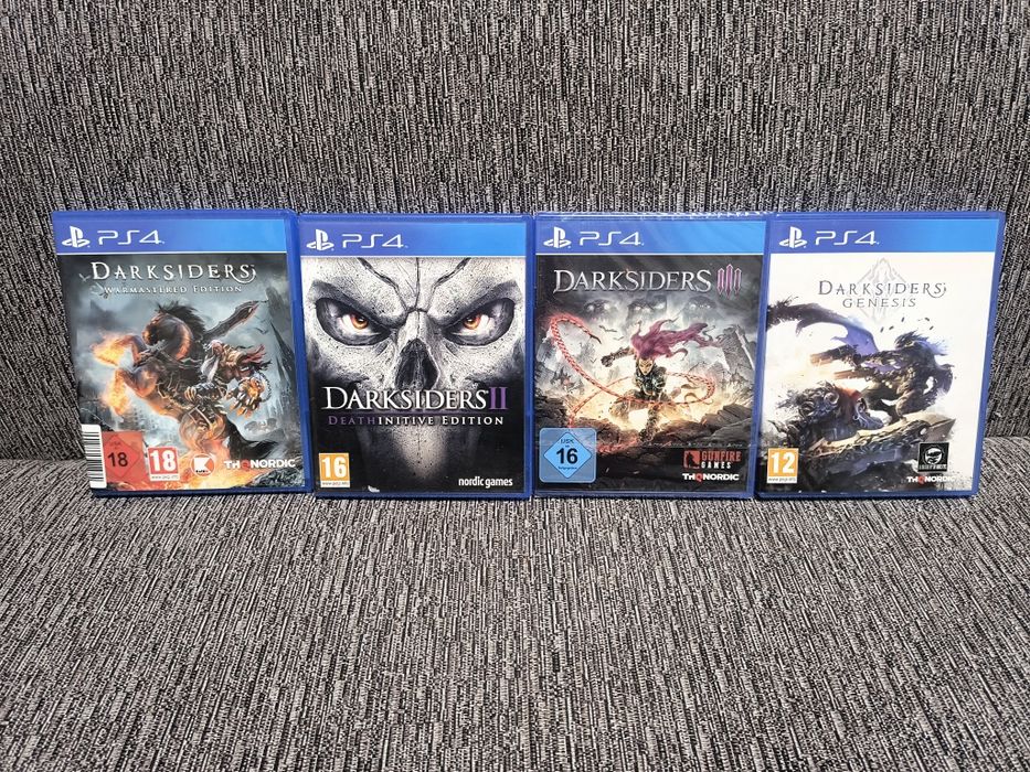 Darksiders Warmastered, 2,3 Genesis PS4