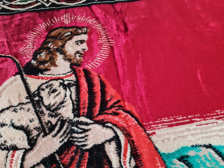 Carpeta tradiționala Isus cu oile
