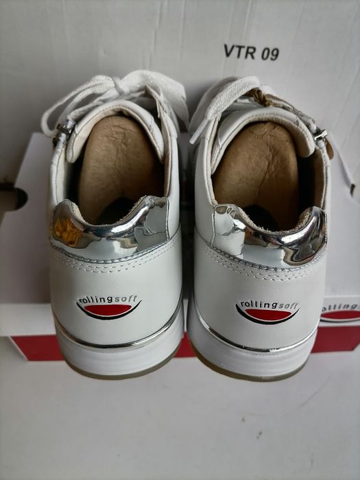 Adidasi dama piele naturala rolingsoft