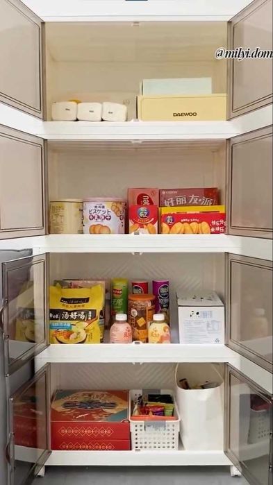 складной пластиковый шкаф для хранения