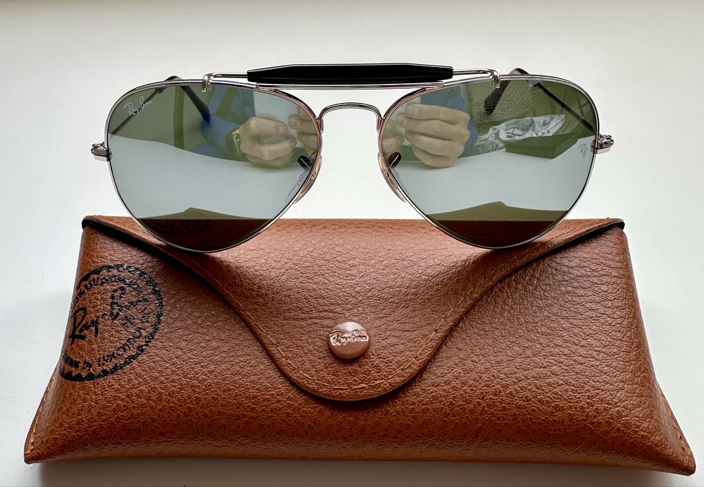 Ray Ban RB3407 Outdoorsman II,оригинални,като нови,отлични ПРОМО -20%