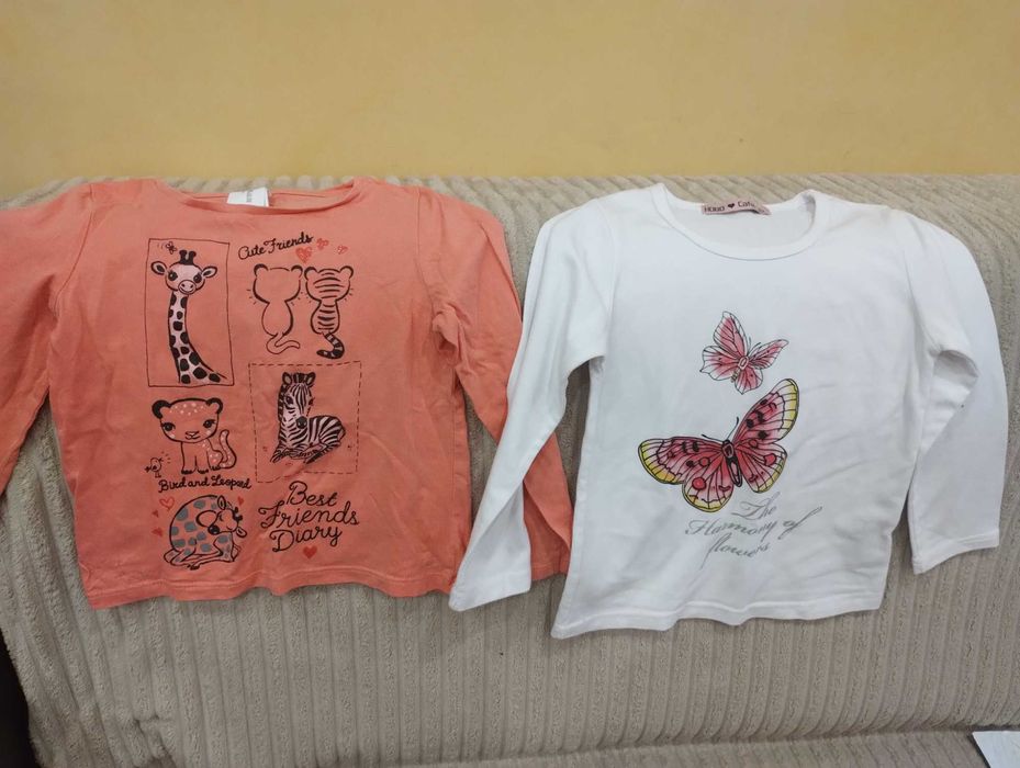 Детски пролетни блузки р/ р 104