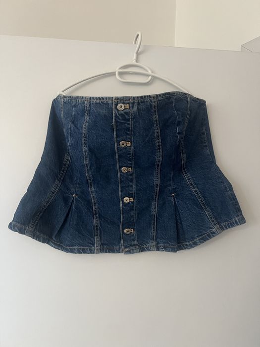 Дънково бюстие на ZARA