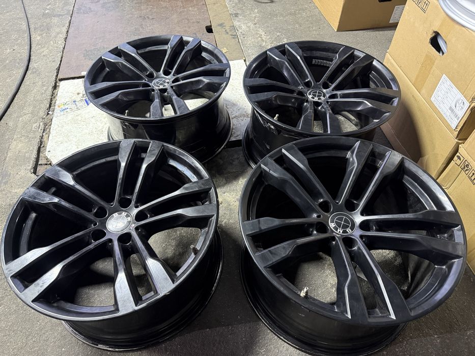 Jante aliaj originale cu senzori BMW X5 X6 - 5x120 R20 11J 10J