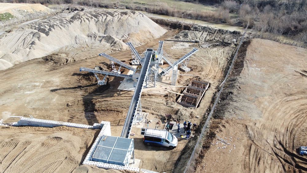 Producator (RO) Statii de Sortare noi Promix 100-300 T/h