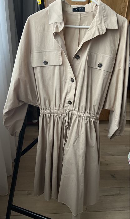 Rochie tip cǎmaşǎ, din bumbac MOHITO