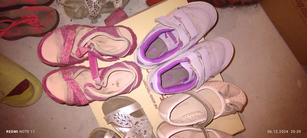 Сандали, кроссовки, туфли на девочку