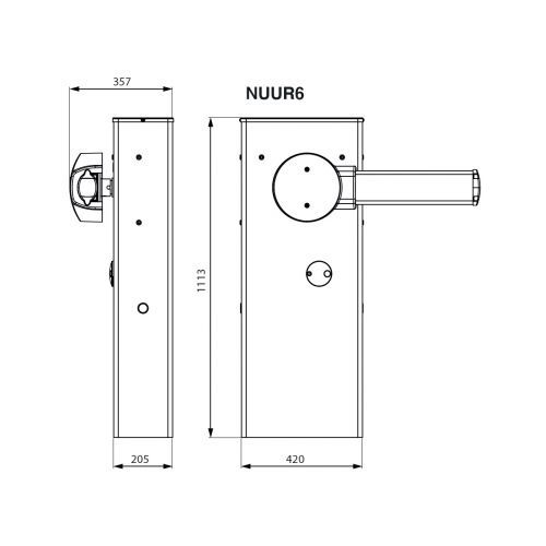 Паркинг бариера 4м NuuR 4 Италия