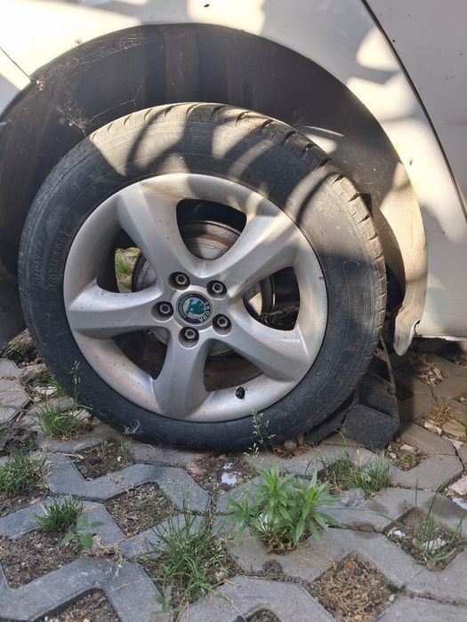 Genti aluminiu skoda fabia