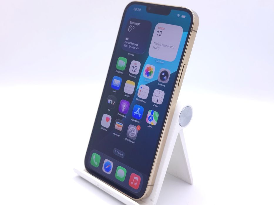 Apple iPhone 13 Pro Max 128GB Gold 6GB, Garantie 24 luni | #D89073