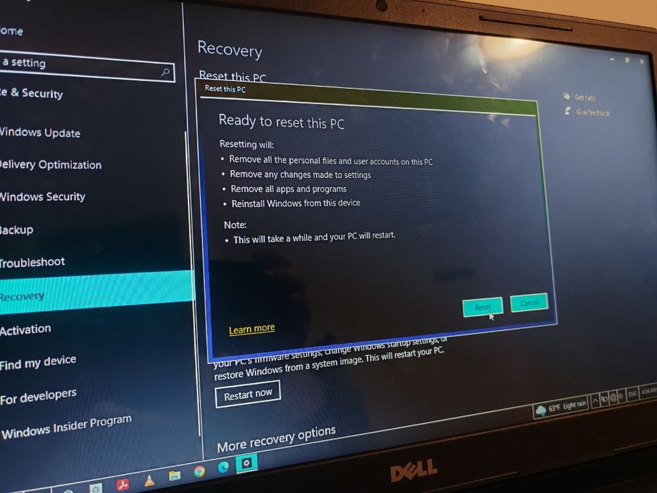 Laptop Dell Inspirion 15 3000Series Core I3