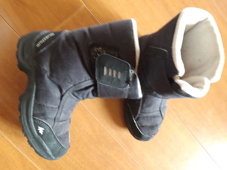 Bocanci Salomon, cizme iarna Quechua mar.27,28,33, Timberland