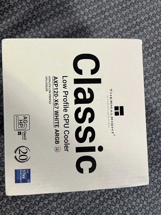 охладител Thermalright AXP120-X67 WHITE ARGB