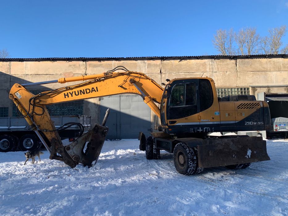 Услуги Колёсного Экскаватора