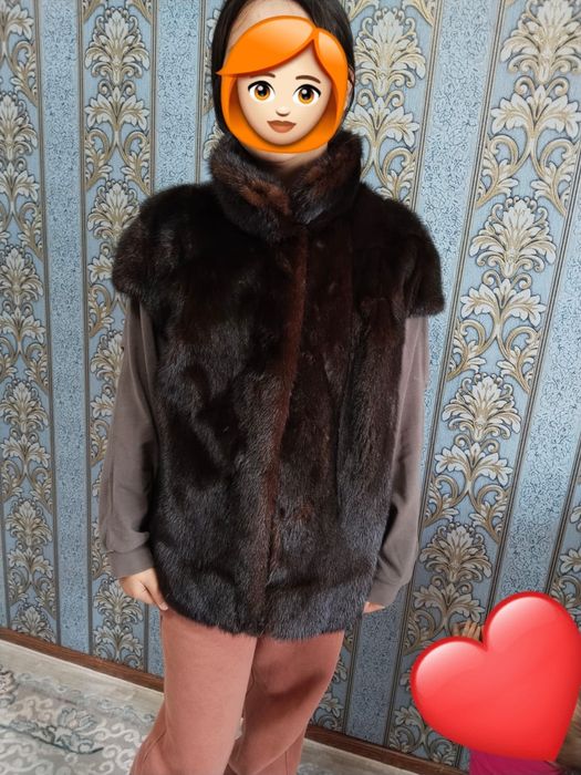 Норковая желетка