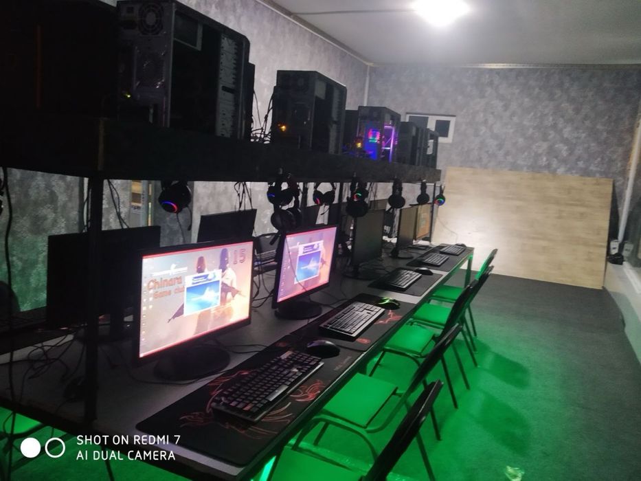 Kamputer game club tayyor biznes