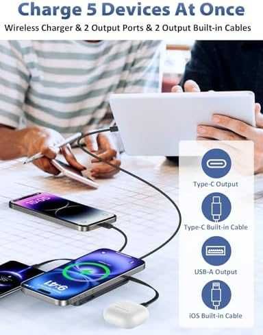 Нова Магнитна Magsafe външна батерия 10000mAh PD 20W зарядно телефон