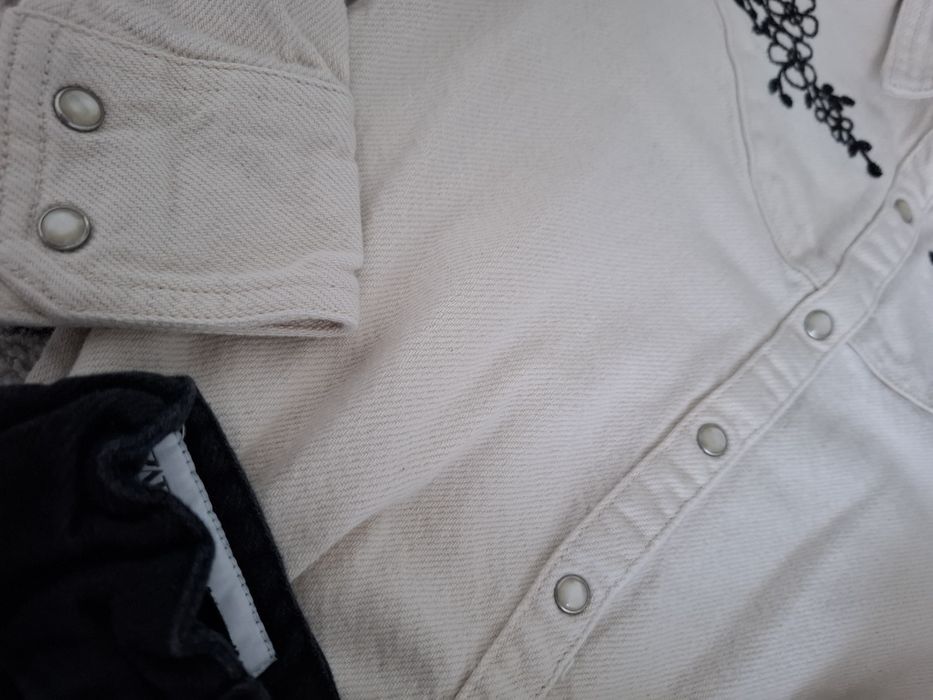 Дънкова риза и дънкова пола за момиче Zara