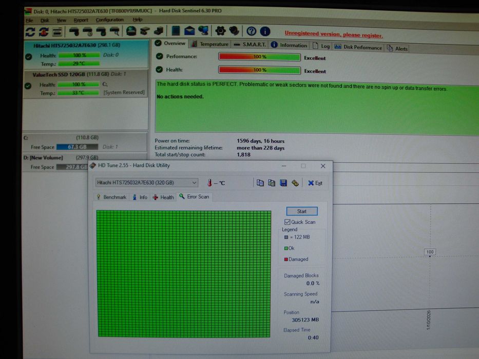 Hard disk laptop 2.5" hdd 320gb 7200 rpm Hitachi sata