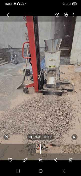 Pellet aparat apilka tayyor biznes