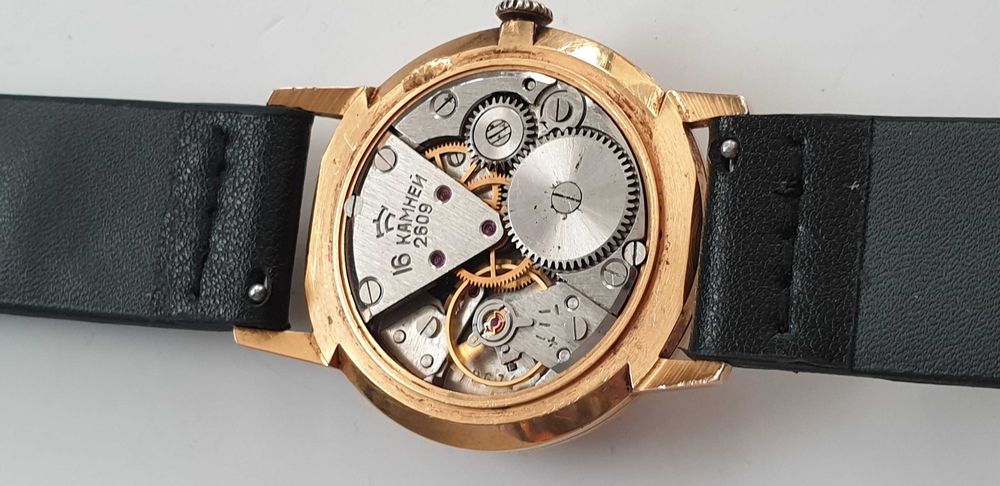 Много рядък руски ръчен часовник RAKETA 16 jewels